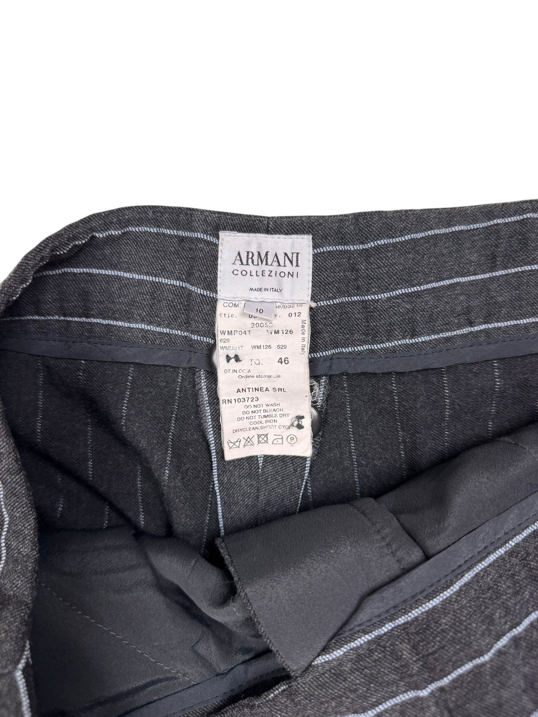 Armani Collezioni 2005 pinstripe trousers