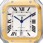 Santos de Cartier Large Model | 40mm, Two-Tone Steel & 18K Yellow Gold, Silver Dial