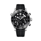 OMEGA Seamaster Diver 300M Chronograph 44mm - Black on Rubber Strap