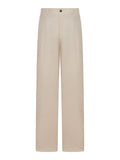 Giorgio Armani Men Straight-Leg Trousers In Linen Blend