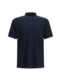 Giorgio Armani Men Viscose And Polyester Polo Shirt
