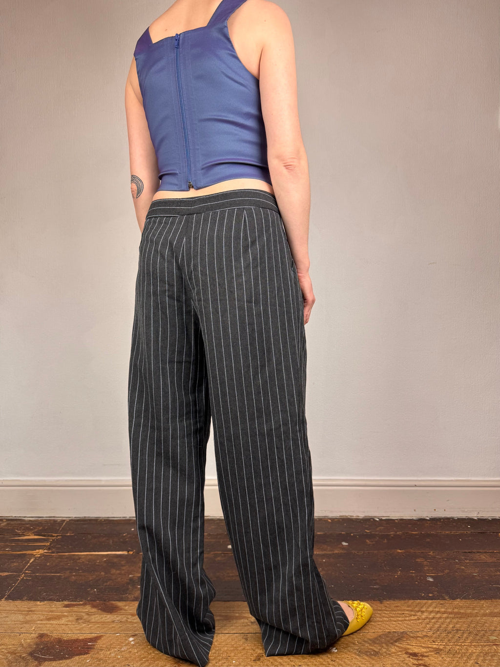 Armani Collezioni 2005 pinstripe trousers
