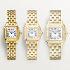 Panthère de Cartier Mini Model | 19mm, 18K Yellow Gold, Silver Dial, Ref. WGPN0048