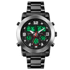 skmei-1642-three-time-display-luminous-electronic-watch-support-alarm-clocksilver