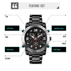 skmei-1642-three-time-display-luminous-electronic-watch-support-alarm-clocksilver
