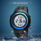 skmei-1681-multifunctional-led-digital-display-luminous-electronic-watch-support-body-ambient-temperature-measurementblue-blac