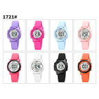skmei-1721-triplicate-round-dial-led-digital-display-luminous-silicone-strap-electronic-watchrose-red