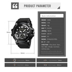 skmei-1725-three-time-led-digital-display-timing-luminous-electronic-watchrose-gold