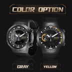 north-edge-hornet-dual-digital-alarm-clock-timing-men-luminous-sports-watchyellow