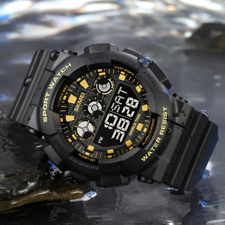 skmei-1857-stainless-steel-buckle-pu-strap-waterproof-electronic-watchblue