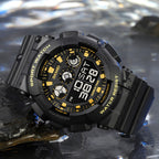 skmei-1857-stainless-steel-buckle-pu-strap-waterproof-electronic-watchred