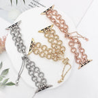 LuxeLinks Steel Bracelet Band For Apple Watch Multiple Colors Available