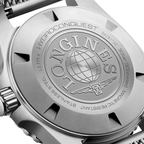 longines HydroConquest 39mm - Black on Mesh Bracelet