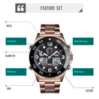 skmei-1538-multi-function-time-large-dial-steel-belt-men-casual-sports-electronic-watchblack-silicone-belt