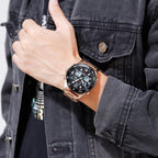 skmei-1538-multi-function-time-large-dial-steel-belt-men-casual-sports-electronic-watchrose-gold-steel-belt