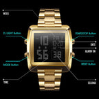 skmei-1369-retro-waterproof-gold-watch-men-steel-belt-luminous-square-watchblack