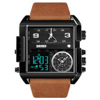 skmei-1391-multifunctional-men-business-digital-watch-30m-waterproof-square-dial-wrist-watch-with-leather-watchbandblack-brown