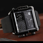 skmei-1391-multifunctional-men-business-digital-watch-30m-waterproof-square-dial-wrist-watch-with-leather-watchbandrose-gold