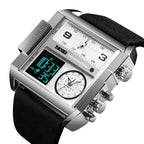 skmei-1391-multifunctional-men-business-digital-watch-30m-waterproof-square-dial-wrist-watch-with-leather-watchbandsilver-black