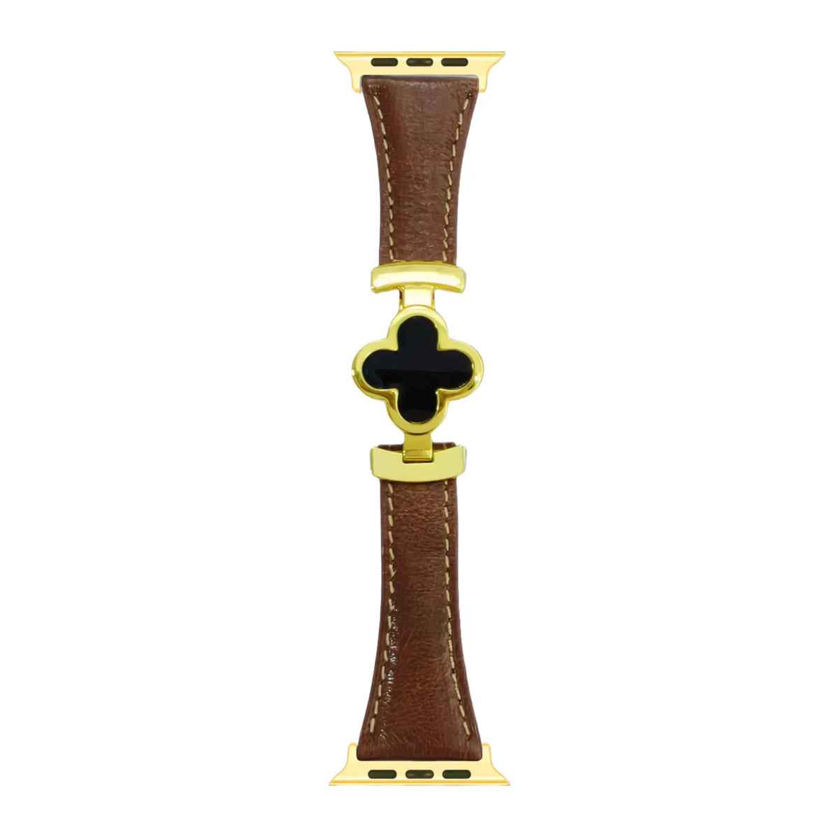 Lucky Flower Leather Strap For Apple Watch