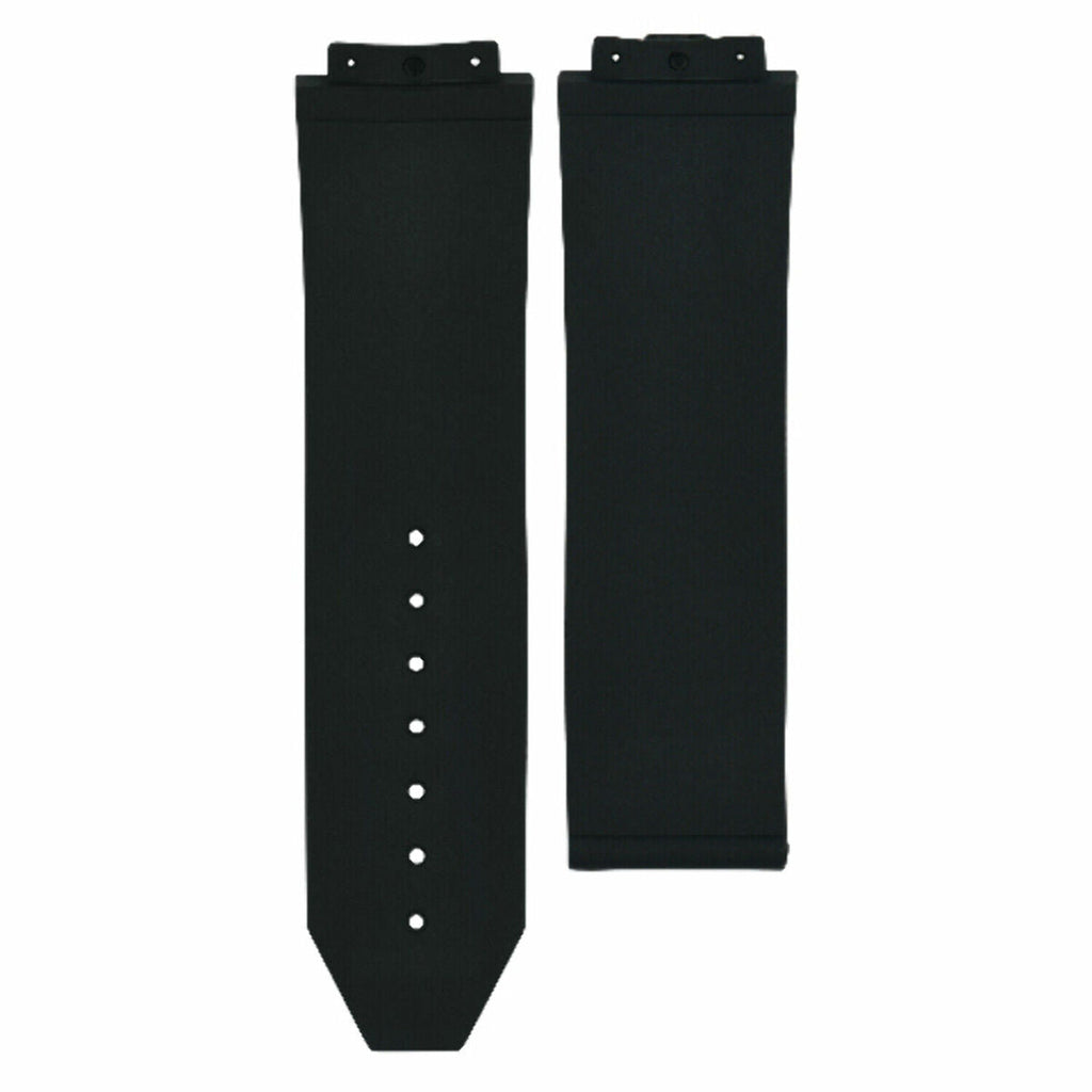 24-25MM RUBBER WATCH STRAP BAND FOR HUBLOT FUSION BIG BANG 44-44.5-45MM CERAMIC