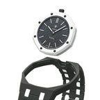 Ceramic Watch Strap Band with Ceramic Case Mod Kit For Swatch X AP Royal Pop