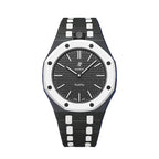Ceramic Watch Strap Band with Ceramic Case Mod Kit For Swatch X AP Royal Pop